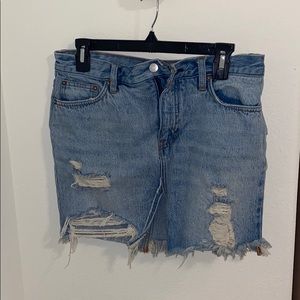 Jean Skirt